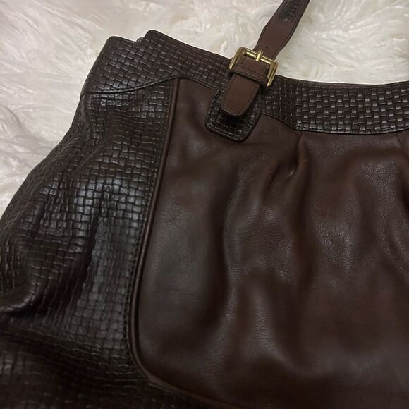 Vintage Cole Haan brown leather bag - Picture 3 of 12